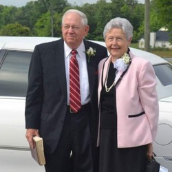 Pastor and Mrs Phyllis on their 40th Anniversary at Calvary